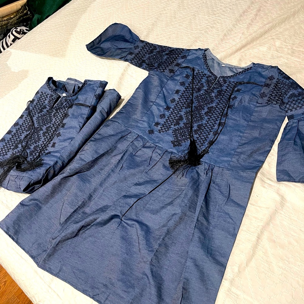 New girls denim kurti kurta kameez